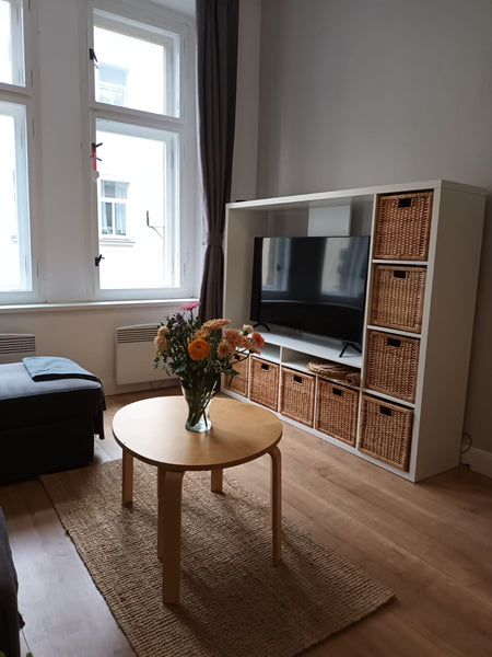 Bright, spacious first floor apartment located in the district of Vrsovice. The  Czechia Bright and modern apartment in a great location. Entire rental unit vacation rental 20060258