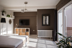 The flat is very bright, confortable with special atmosphere and well situated n Prague, Czechia Bright flat with terrace nearby Prague castle Entire rental unit vacation rental 21987234