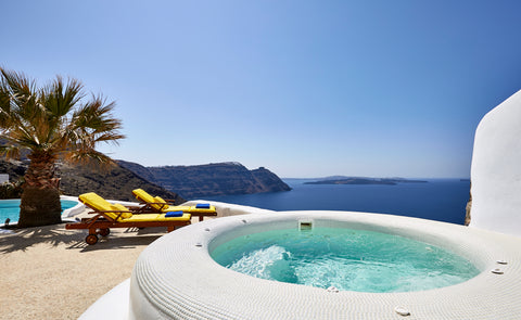 Celebrated as Santorini’s most renowned hideaway, Ftelari Villa is a well-kept s Munich, Germany Ftelari Villa with private Pool & outdoor Jacuzzi Entire villa vacation rental 632549188851327586