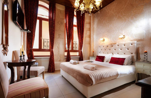 Located in the heart of Rethymno Old Town, Archontiko is housed in a restored Ve  4 Double Rooms in the Old Venetian Mansion Room in boutique hotel vacation rental 48323175