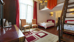 Features high ceiling, wooden floors, original paintings and beds with ecologica GR Family Room Private room in bed and breakfast vacation rental 21208314