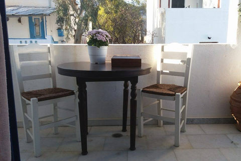 The triple apartment is located on the elevated ground floor of the hotel "Ippok  Hippocampus - Triple studio next to the sea Cycladic home vacation rental 47494368