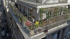 This incredibly central yet splendidly-isolated 160m penthouse w/sunny terrace g Athens, Greece Belle epoque antique penthouse w/ landmark pergola Entire rental unit vacation rental 14745319