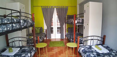 In the room sleeps up to 6 guests, offers shared two bathrooms, has A/C, free li Athens, Greece Bed in Shared Room - Dormitory (6 beds) #1 Shared room in rental unit vacation rental 35349352