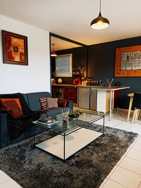 Appartement spacieux et très lumineux situé au 1ème étage. Cet appartement est c Cenon, France Spacieux T2 proche Bordeaux, Parking privé Entire condo vacation rental 51513806