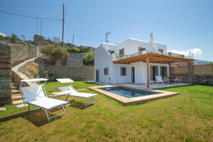 A newbuilt luxury and sophisticated Villa that can accommodate 6 people in three Greece Etesian Villa One in Batsi, Andros Entire villa vacation rental 669597227407007642