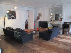 Large and charming apartement of 135 s.m., in a Hausmanien building located in t Paris, France Grand appartement hausmanien Entire rental unit vacation rental 3108226