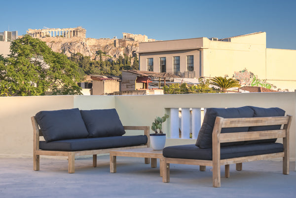 This comfortable 25m2 room is accommodating two guests on the terrace of the bui Athens, Attica, Greece Moon & Stars - Double Room R5 - The Cloud 9 Room in boutique hotel vacation rental 44482497