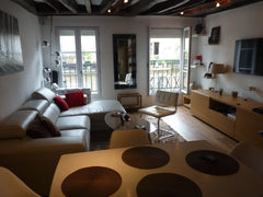 In the trendy, pedestrian, ideally located "Quartier Montorgueil", <br />at 10mn Paris, France Heart of Paris, Montorgueil, Charming Duplex Entire rental unit vacation rental 19009186