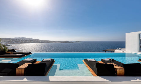 Villa in Mykonos | Psarou | Private Pool | Sleeps 12-13 | 6 Bedrooms | 6 Bathroo Athens, Greece Psarou Black Villa 2, 6BD Private pool  2 Jacuzzis Entire villa vacation rental 46186309