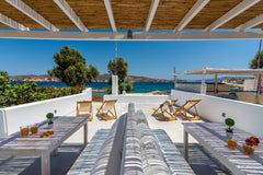 A brand new apartment for up to 4 guests in Pollonia village with direct access   Blue Note - SeaView Apartment Entire rental unit vacation rental 36516345