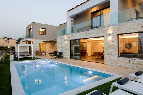 Dodici Luxury VillaI is a newly built two-storey house 500 m² with a pool of 40  Rethimnon, Greece Dodici Luxury Villa - Near the Beach Entire villa vacation rental 51700299