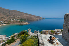 ASPES [AMA: ​​228987​, 229029​, 228965​, 214806​]​<br />Breath-taking view, near Athens, Greece ASPES SERIFOS by Psili Ammos Beach | 16- 21 guests Cycladic home vacation rental 37810898