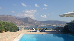 Our charming home, in Paros island, offers a unique, magical panoramic view over Filothei, Greece Villa ILIABLUE Cycladic home vacation rental 10450827