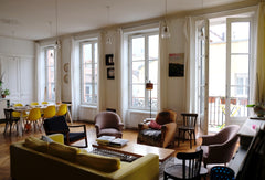 Grand appartement lumineux (orienté sud) à la décoration soignée au coeur du pla Lyon, France Appart arty et lumineux coeur de la Croix-Rousse Entire loft vacation rental 23749355