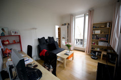The apartment is overlooking a plaza next to the Jussieu university campus (3rd  San Francisco, CA Bright 45 m² in Latin quarter Entire rental unit vacation rental 3686952