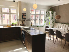 Enjoy Copenhagen from it’s best angle in our 124 m2 unique, newly renovated, bri Copenhagen, Denmark Big, central, bright, modern waterfront apartment. Entire condo vacation rental 592527841934758203