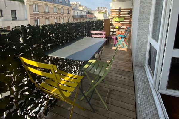 Mon logement est parfait pour les couples, les voyageurs en solo. <br />C'est un Paris, France Beau studio avec balcon Entire rental unit vacation rental 10355414