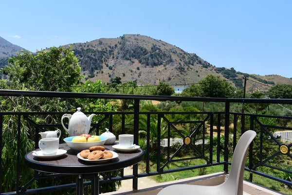 Our Pansion offer you breakfast at 10€. breakfast you could pay at the property.  Kournas Lake Pansion N 2 Private room in bed and breakfast vacation rental 649258340498972912
