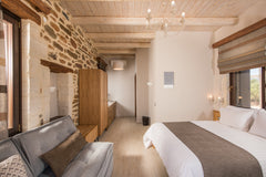 It is a two or three person place with its own private jacuzzi for free. It is a Rethimnon, Greece Premium Suite with private jacuzzi Room in boutique hotel vacation rental 6663644