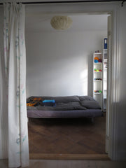 Single room inside our apartment, where we also live. You will share our kitchen Copenhagen, Denmark Bright room for 2 in a quiet part of town Private room in condo vacation rental 24060593