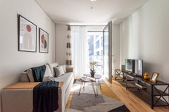 Our modern 1BR home has an ideal location next to the Danube river, just 10 minu Vienna, Austria Take a walk to the Danube from a modern 1BR home Entire serviced apartment vacation rental 632525585369180474