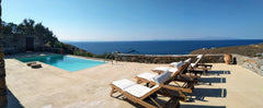The villa is in the area of Akrotiri- Otzia, 7 minutes by car from the port of K Athens, Greece Family villa with an amazing sea view in Otzia Entire villa vacation rental 31399897