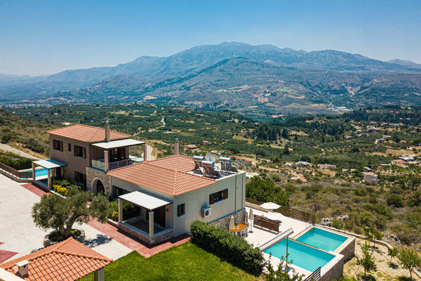 Panorama Villas are three countryside villas set on a hill with gorgeous mountai Chania, Greece Countryside villas with stunning mountain view Entire villa vacation rental 52849310