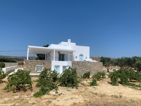 The house is located on the island of Paros. It is 5 minutes away from the small Asnières-sur-Seine, France Sea view house and annex housing in olive trees Cycladic home vacation rental 47231024