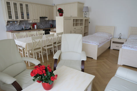 A 70 sq. meters apartment in a quiet neighborhood in the center of Prague. Fresh Prague, Czechia Romantic apartment near the Charles' Bridge Entire condo vacation rental 54051717