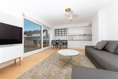 The charming loft with balcony  is in the center of Vienna in a quiet area not f Vienna, Austria Penthouse city center with skylight Entire rental unit vacation rental 31052617
