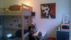 Mon appart est un 15m² , au 5éme et dernier étage pile poil entre le 20éme et le Paris, France Petit appartement fonctionnel Entire rental unit vacation rental 9309035