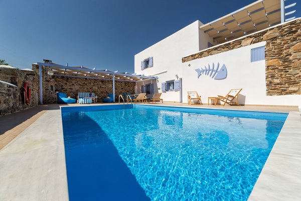 Crystal Villa I is a luxury built villa suitable for couples, families or groups Paros, Greece Crystal Villa 1, near Golden Beach Entire villa vacation rental 16424531