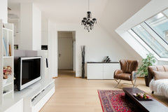 Rest and recharge in the tranquility of this penthouse apartment. The residence  Vienna, Austria Minimalist Boho-Chic Loft with Terrace Entire loft vacation rental 23552911