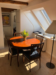 This cozy penthouse is located in the heart of the trendy neighbourhood of Nørre Copenhagen, Denmark Cozy penthouse in trendy Nørrebro Entire loft vacation rental 50029291