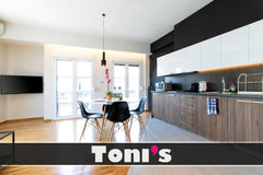 Enjoy the modern Architecture style touched by the luminous mediterranean sun. C Athens, Attica, Greece Toni's - 2BD Central home in Thissio Entire rental unit vacation rental 26466169