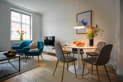 This centrally-located apartment has 2 separate bedrooms fitted with double beds Copenhagen, Denmark Bright and modern apartment in the center of Copenhagen Entire rental unit vacation rental 548824159197115471