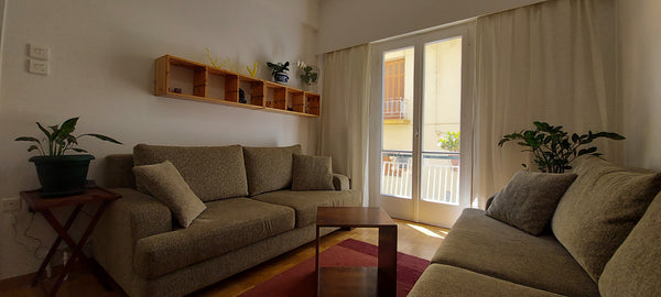 The apartment is recently renovated, in a very quiet neighborhood but at the sam GR Charming & comfortable 1br apt in central location Entire condo vacation rental 50335007