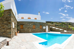 Villa Celestium is just 500m from Pyrgos, a charming Cycladic whitewashed villag  Pool Villa for 12. Next to Pyrgos & Panormos Beach Entire villa vacation rental 49658863