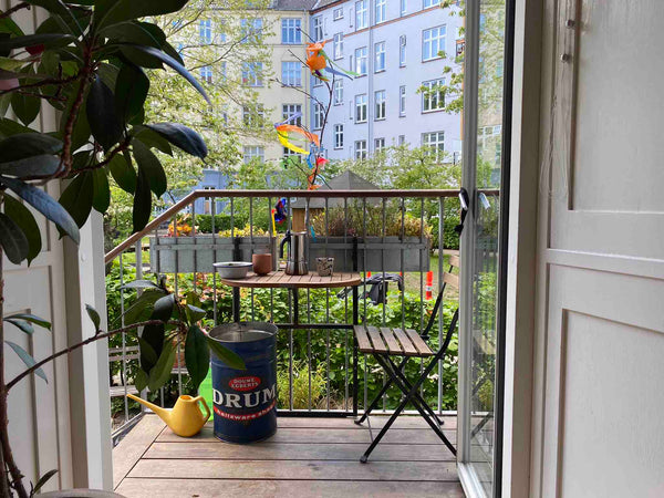 This is our comfortable modernistic apartment! From the bedroom you see trees an Copenhagen, Denmark 3 room family home with sunny balcony & park view! Entire condo vacation rental 3033245
