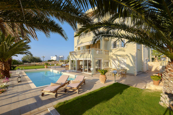 The villa sits in a quiet a private place ,10 min outside from Heraklion ,main c  Villa Living E-motion Entire villa vacation rental 27367442