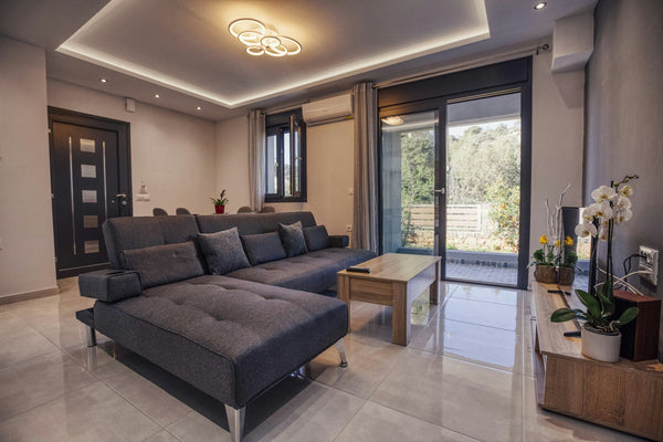 General disinfection is done at home before each arrival. The house is located i Agios Nikolaos, Greece Amphitrite beach house Entire home vacation rental 32915586