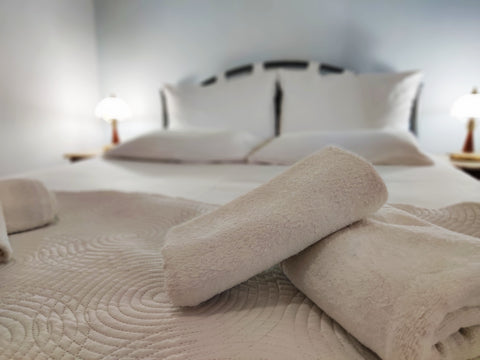 A room with one bedroom, located on the ground floor. The bedroom has one double Chania, Greece Village Drapanias Entire rental unit vacation rental 44515824