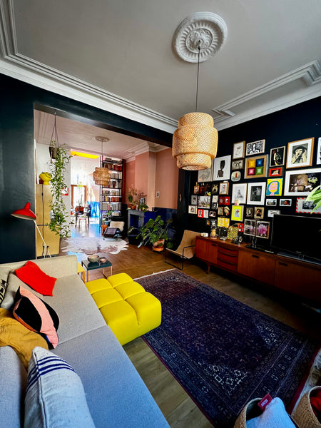 Het huis dateert van 1915 en werd gerenoveerd met respect voor de oorspronkelijk Ghent, Belgium Ruime en kleurige woning voor interieurliefhebbers Entire home vacation rental 32483372
