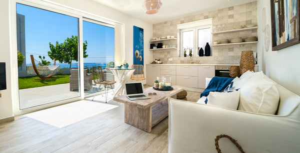 Featuring a garden, an outdoor pool and garden views, Villa Erythrous is set in  Rethimnon, Greece Villa Erythrous - Modern 2 bedroom villa! Entire villa vacation rental 45461372