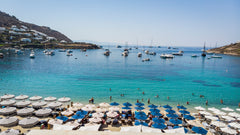 At the majestic Bay of Ornos, hospitality “shines” upon a small  traditional Myk  Kostantis Summer Villa Cycladic home vacation rental 27820979