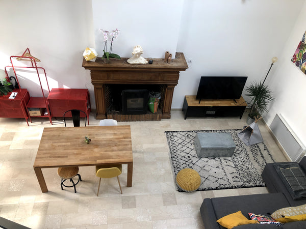 Our home is a gorgeous loft of 82m2 with huge volumes and lots of luminosity. Th Lyon, France Charming loft with terrace Entire loft vacation rental 589564932190790196