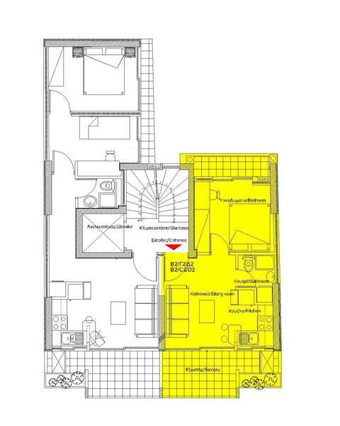 Το Elvita Apartments  βρίσκεται στην ασφαλή περιοχή των Αμπελοκήπων, κοντά στον  GR Elvita Apartments   -4th Floor [30 m²] Entire rental unit vacation rental 21805917