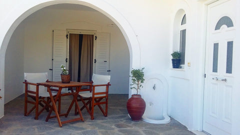 A holiday apartment with landscaped garden,located in a countryside area only 5' Greece Countryside apartment near Parasporos beach-4 Entire rental unit vacation rental 18206515
