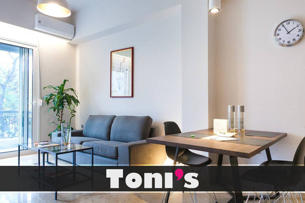 Discover the iconic design, with a charming, warm and at the same time modern to Athens, Attica, Greece Toni's - 1BD Happy home in City Center Entire rental unit vacation rental 21942566